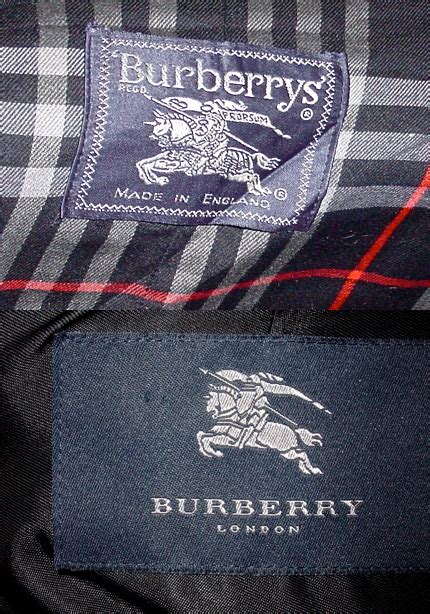 burberry logo tag|authentic burberry labels.